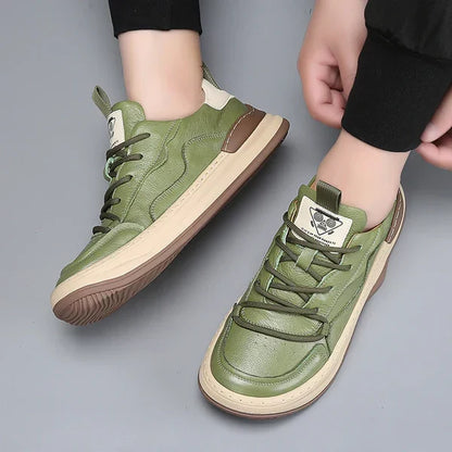 Mathis | Chaussures en Cuir à Semelle Épaisse