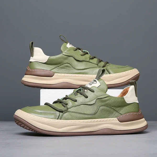 Mathis | Chaussures en Cuir à Semelle Épaisse