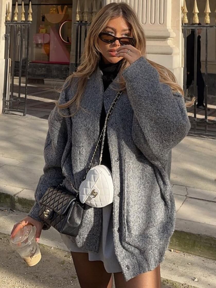 Séléna | Blouson Bomber Oversize