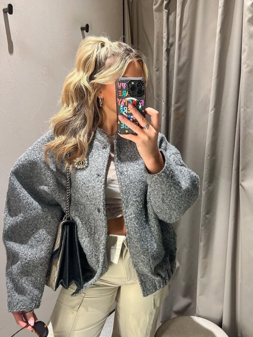 Séléna | Blouson Bomber Oversize