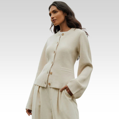 Camilla | Cardigan Ajusté à Boutons