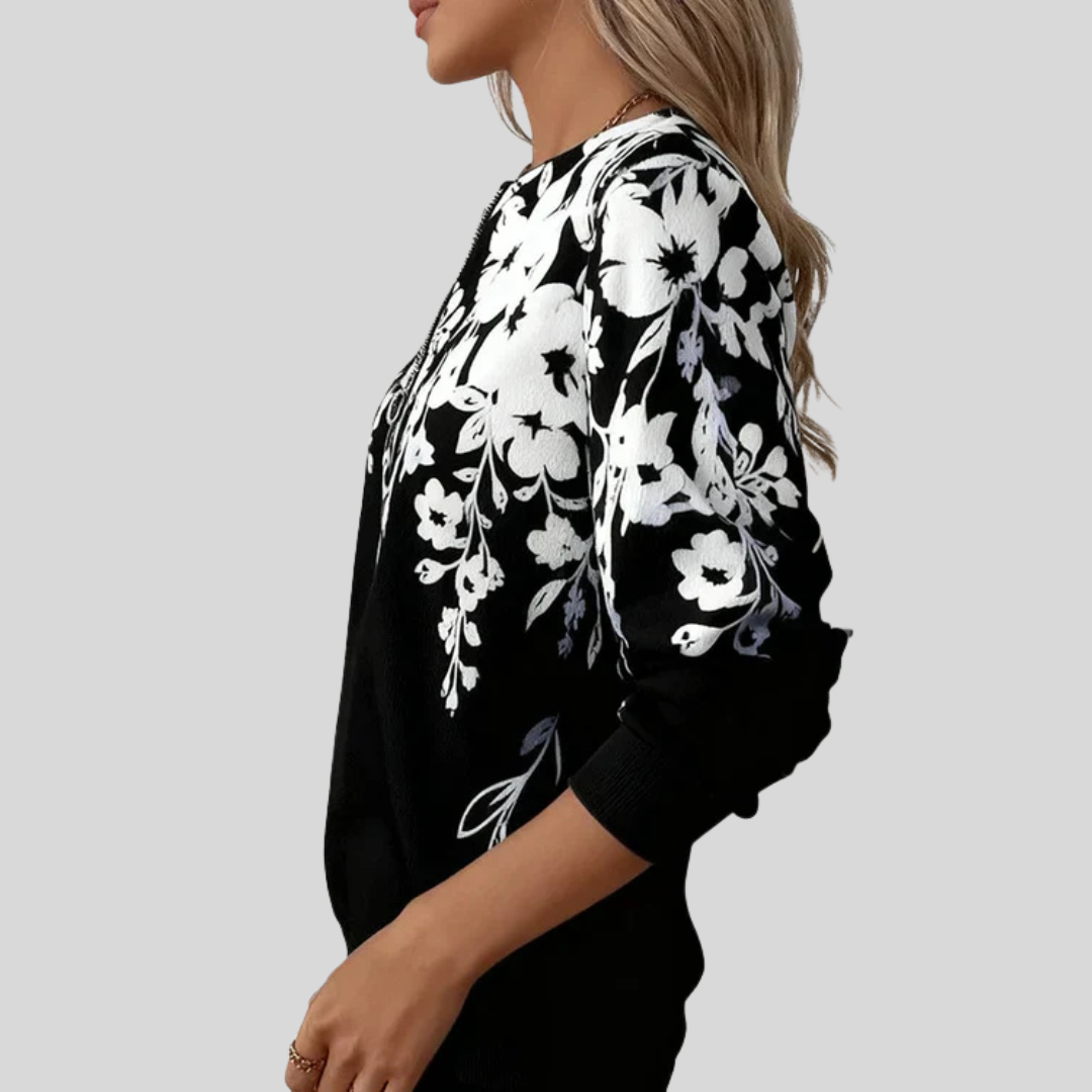 Crimson sweat floral