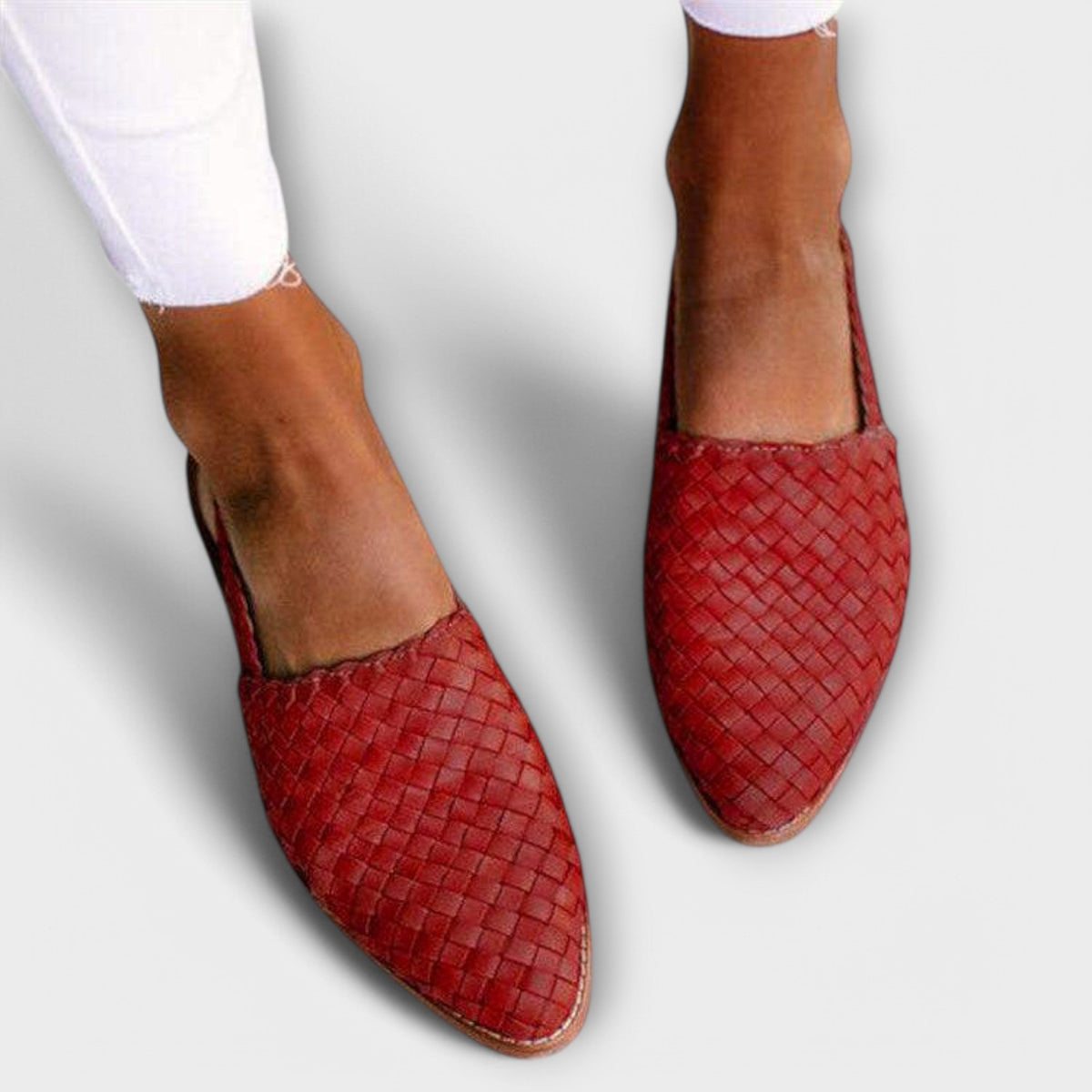 Aurora | Mocassin Slingback Tressé