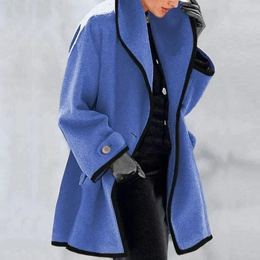 Maëlys | Manteau Croisé Doublé Polaire
