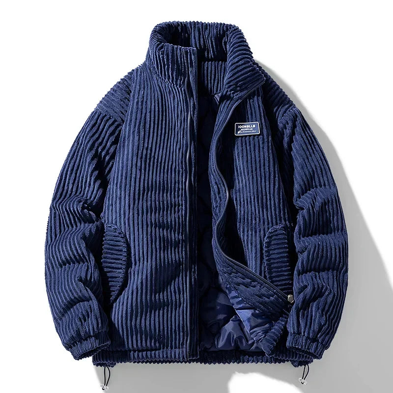 Camélia | Veste en Velours Côtelé Doublée