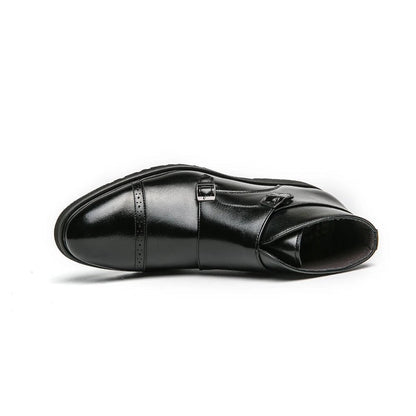 Maxence | Bottines en Cuir à Boucle