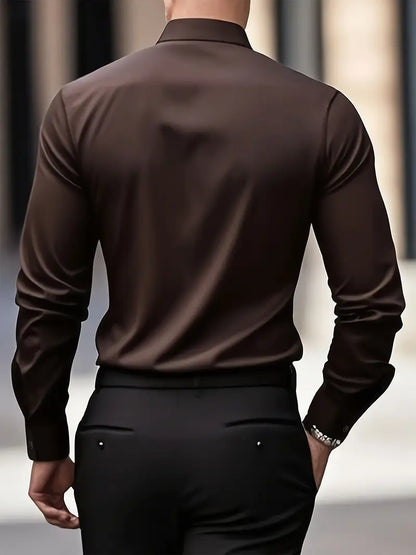 MARCELLO | Chemise classique homme à manches longues