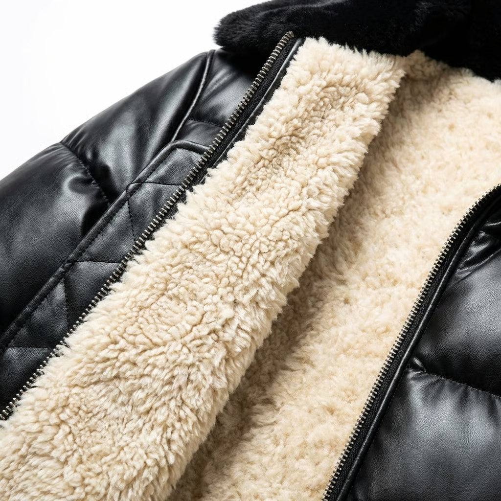 Veste Matelassée Chaude Style Vintage