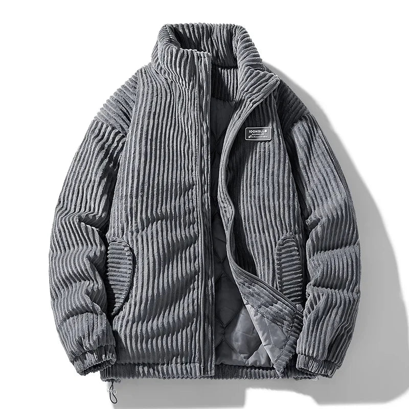 Camélia | Veste en Velours Côtelé Doublée