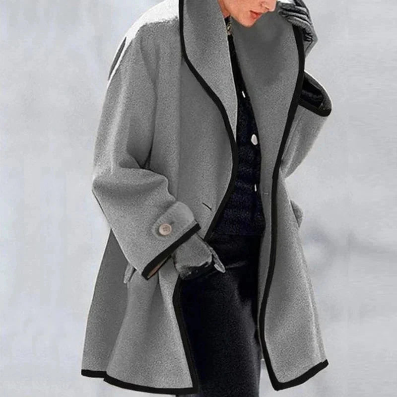 Maëlys | Manteau Croisé Doublé Polaire