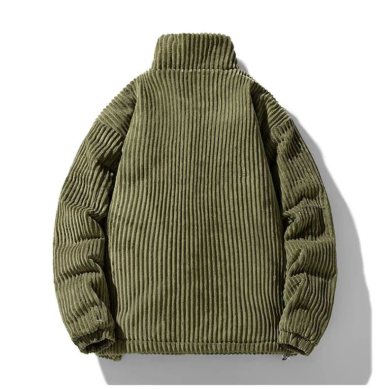 Camélia | Veste en Velours Côtelé Doublée
