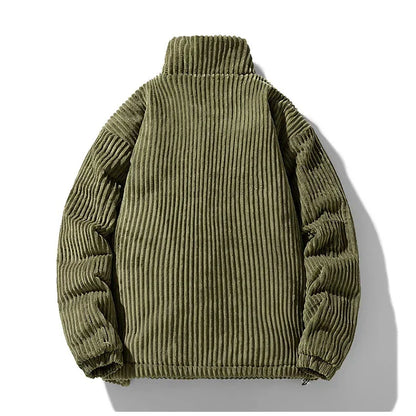 Camélia | Veste en Velours Côtelé Doublée