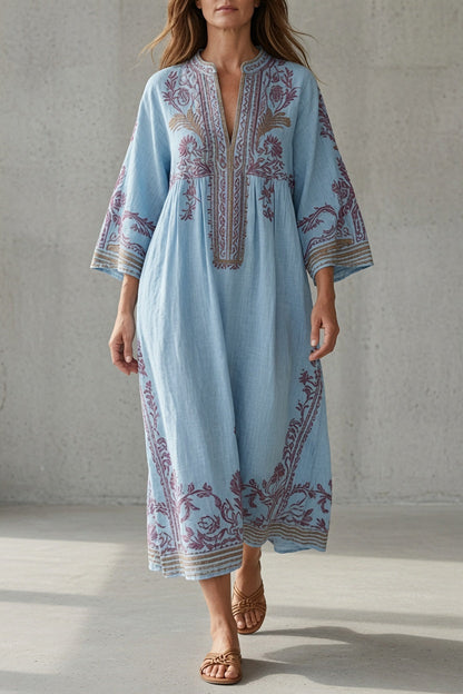 CÉLINE | Robe vintage brodée