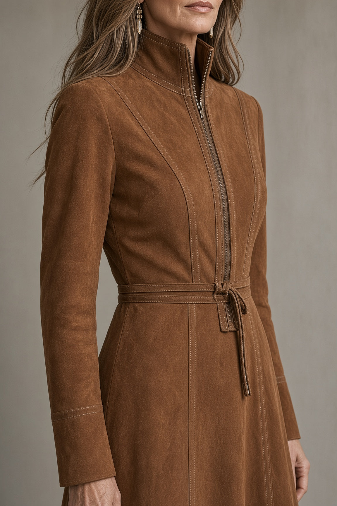 HÉLÈNE | Robe vintage ceinturée
