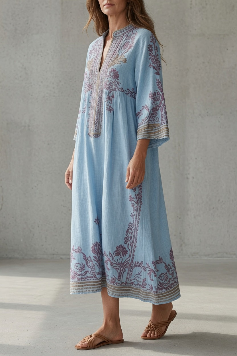 CÉLINE | Robe vintage brodée