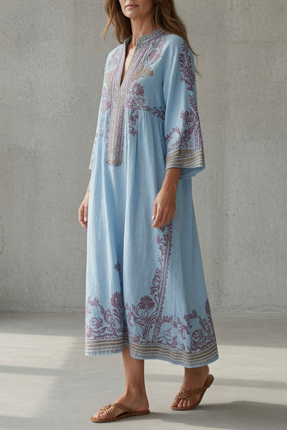 CÉLINE | Robe vintage brodée