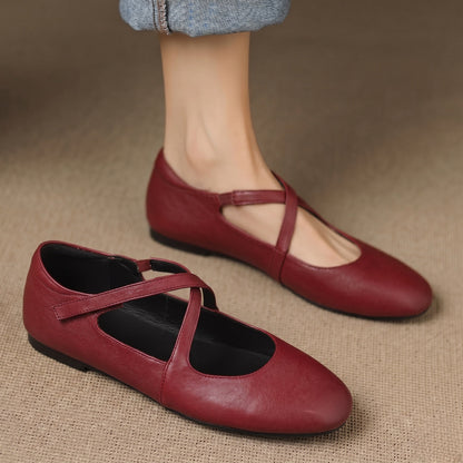 Zeor babies en cuir rouge