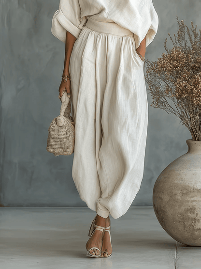Mila™ | Ensemble 2 pièces à encolure bardot