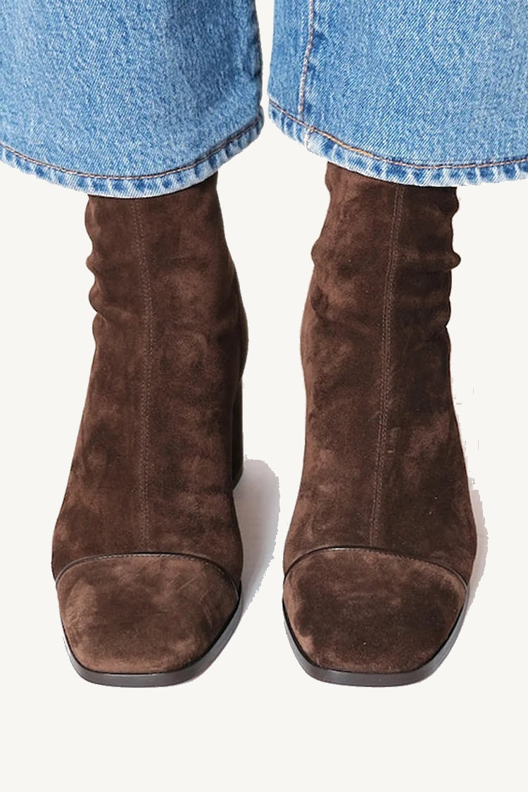 Ysée | Bottines en Suède Élégantes