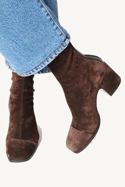 Ysée | Bottines en Suède Élégantes