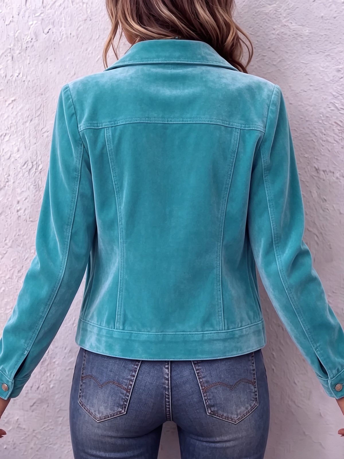 SIMONE | Veste bohème en velours d’inspiration vintage