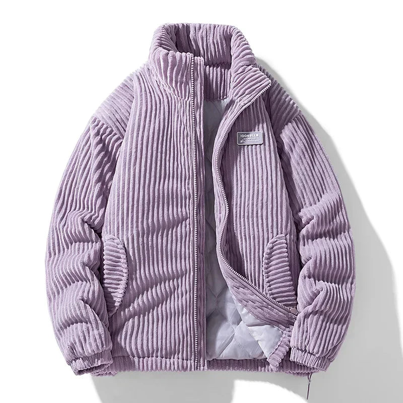 Camélia | Veste en Velours Côtelé Doublée