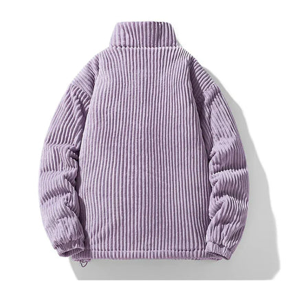 Camélia | Veste en Velours Côtelé Doublée