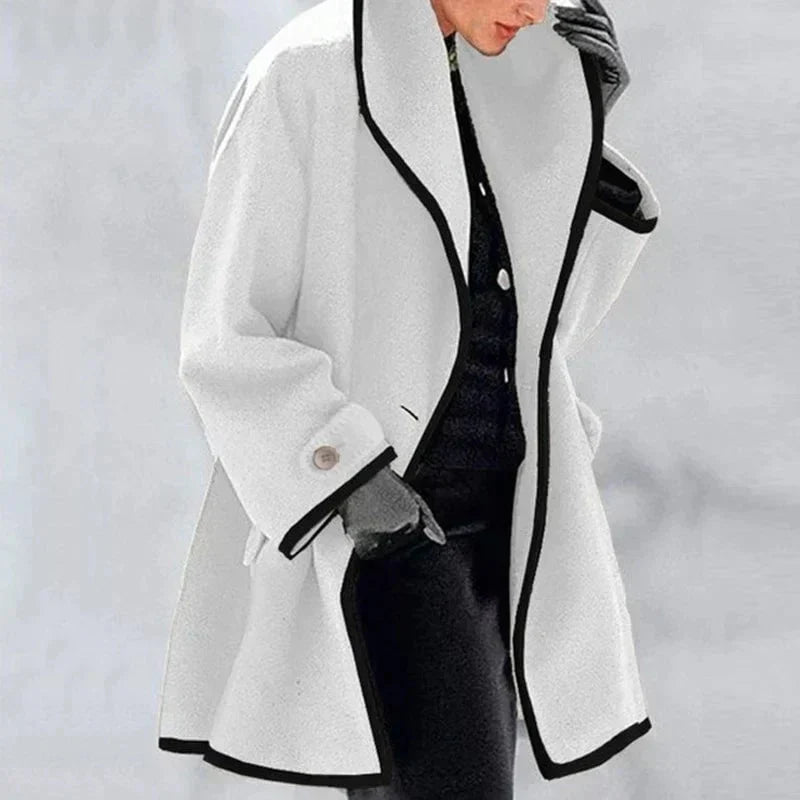 Maëlys | Manteau Croisé Doublé Polaire