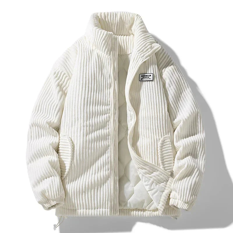Camélia | Veste en Velours Côtelé Doublée