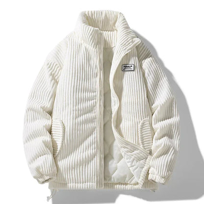 Camélia | Veste en Velours Côtelé Doublée