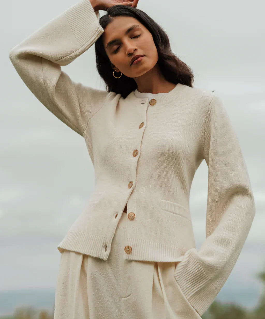 Camilla | Cardigan Ajusté à Boutons