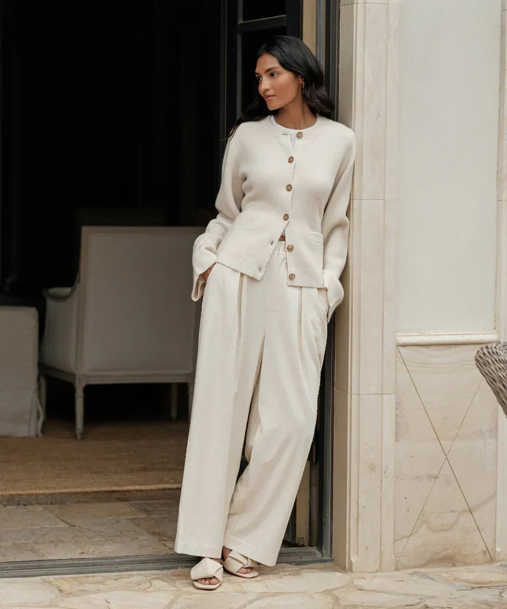 Camilla | Cardigan Ajusté à Boutons