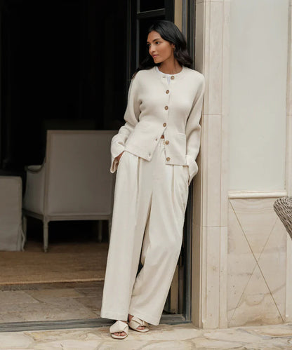Camilla | Cardigan Ajusté à Boutons